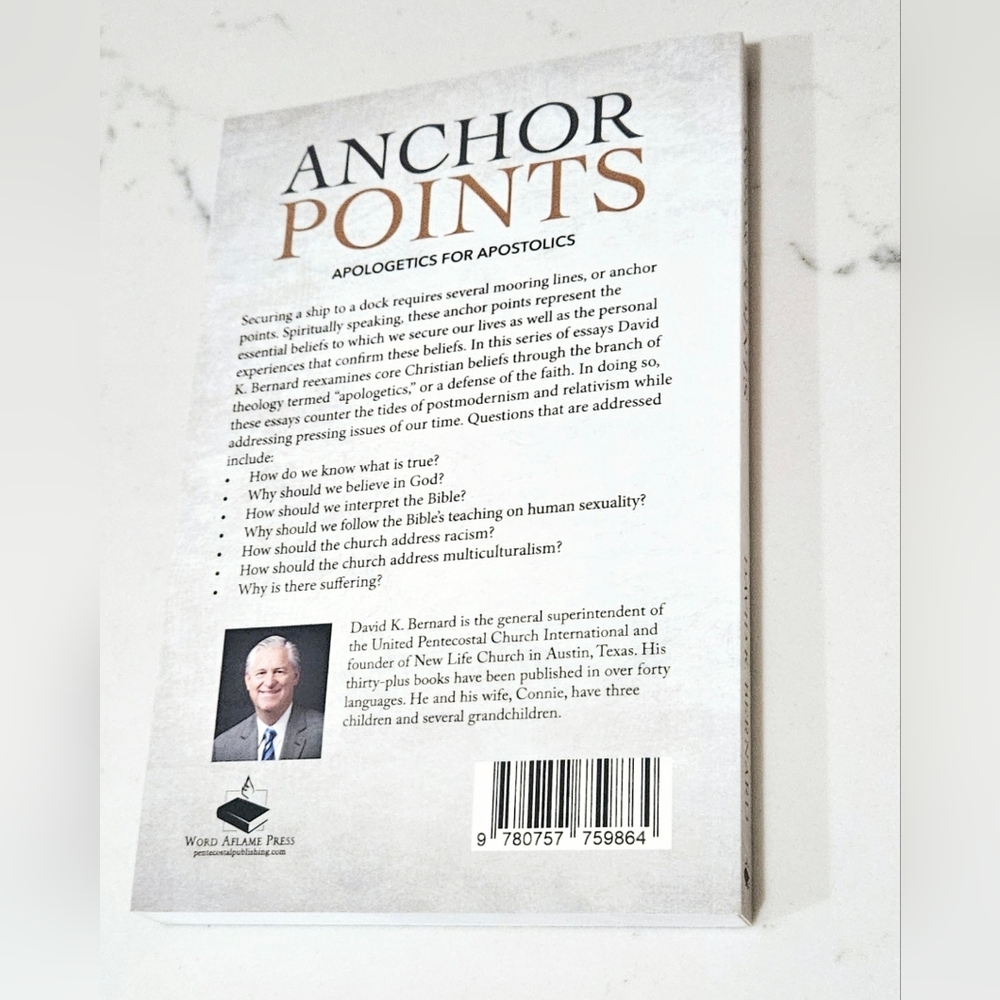 Anchor Points: Essays in Apostolic Apologetics David K Bernard - Picture 2 of 8